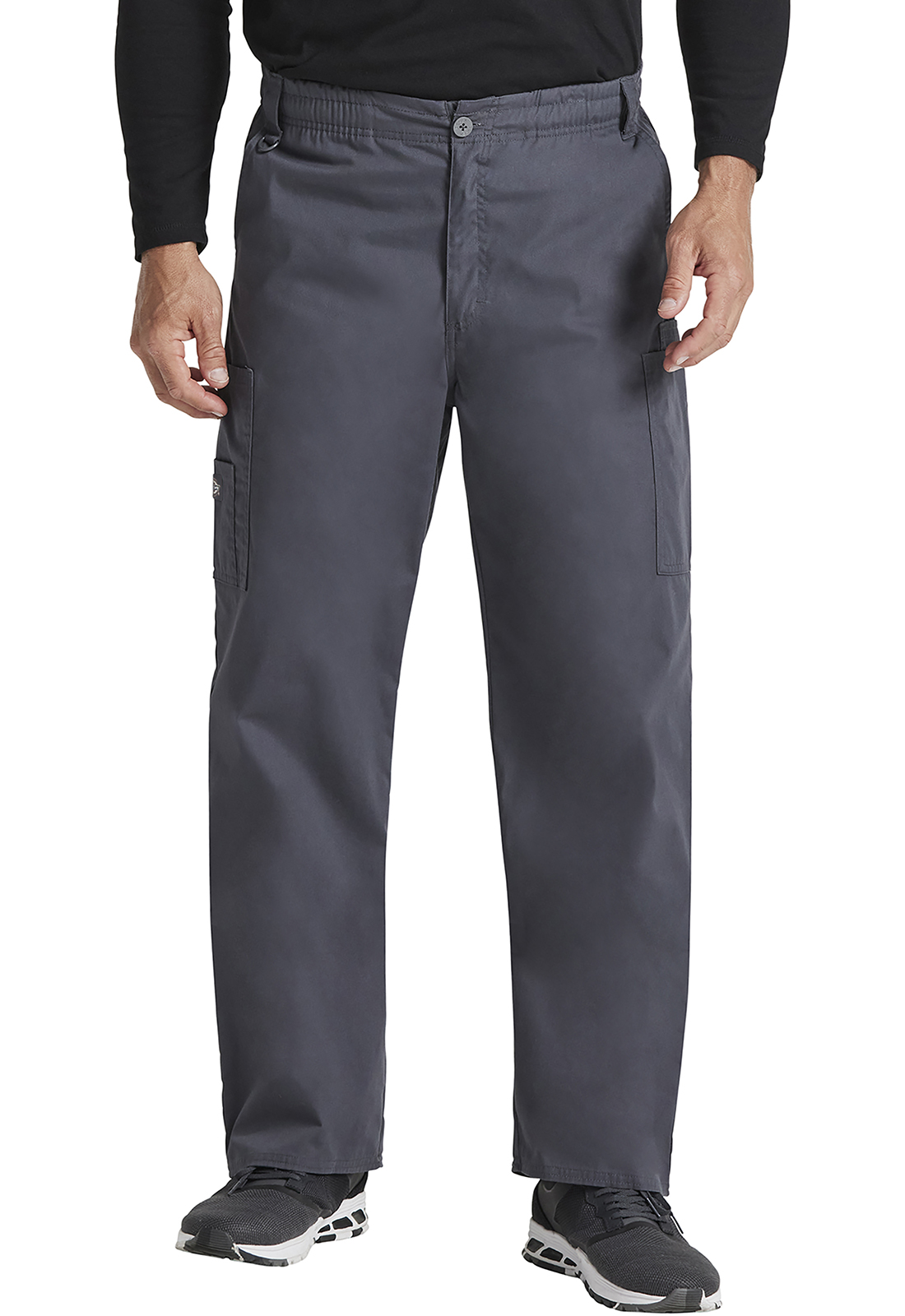 Dickies EDS Signature 81006 Men&#8216;s Zip Fly 5 Pocket Cargo Medical Scrub Pants-Dickies