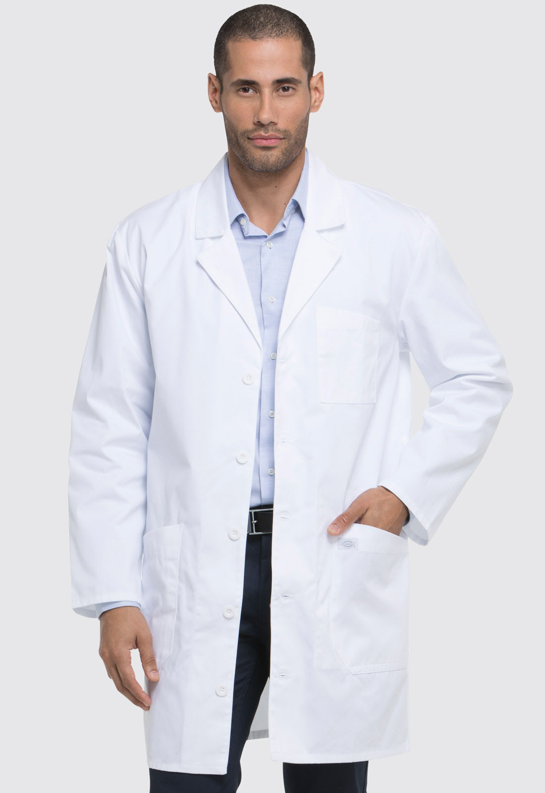 Dickies EDS Professional Whites & Medical 83404 37&#34; Unisex Lab Coat-Dickies