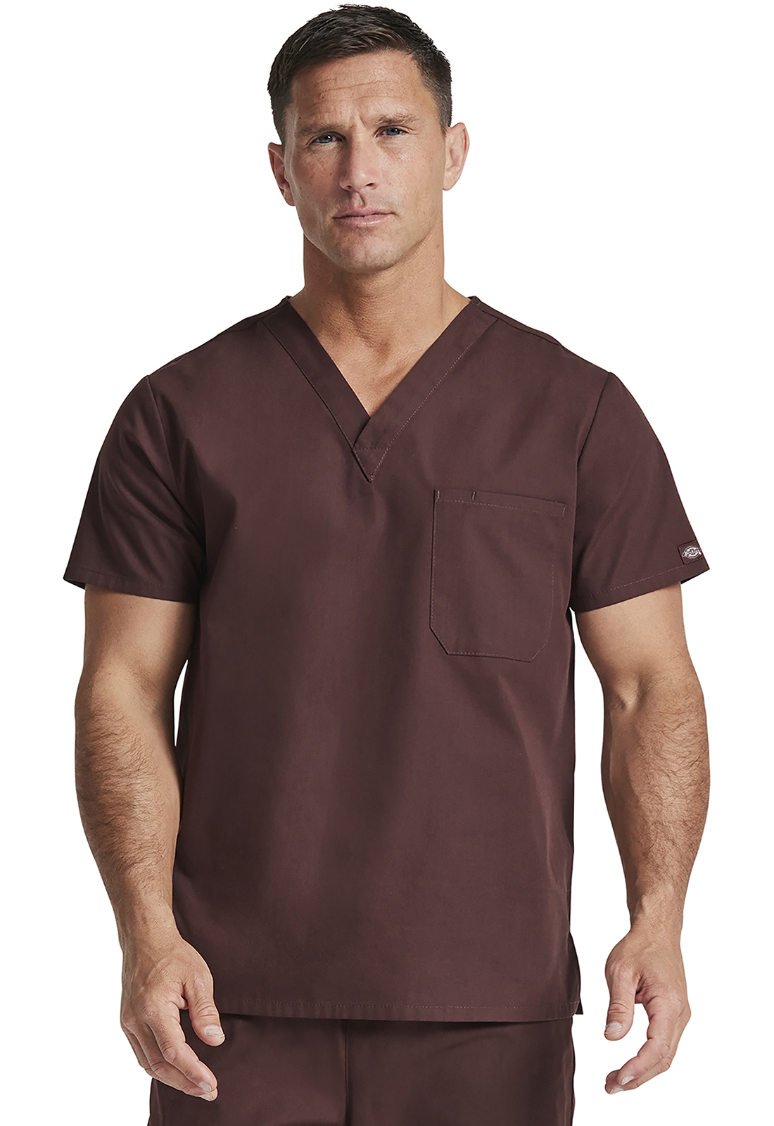 Dickies EDS Signature Unisex Unisex Tuckable V-Neck Top-Dickies Medical