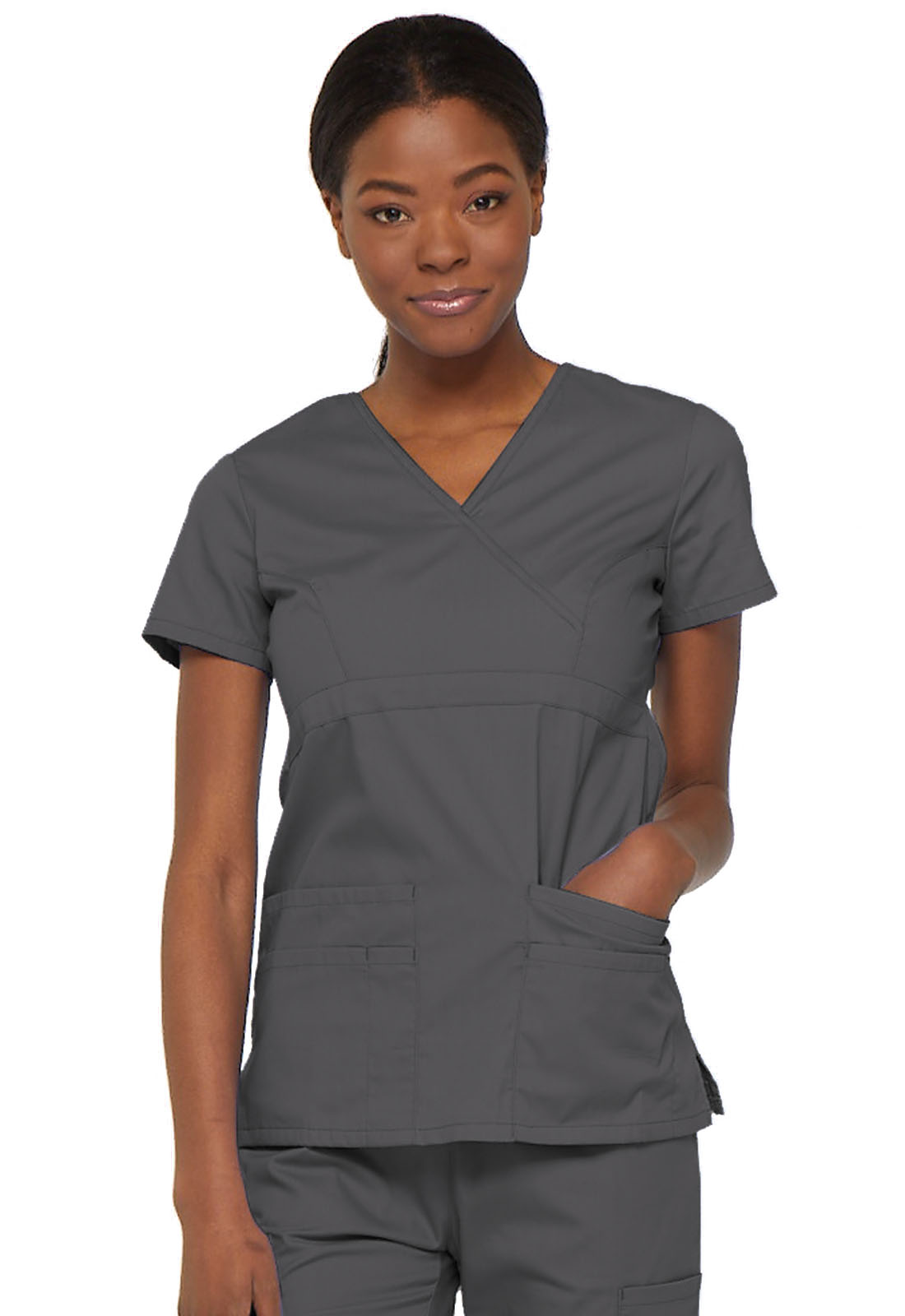 Dickies EDS Signature Contemporary Fit Mock Wrap Top-Dickies Medical