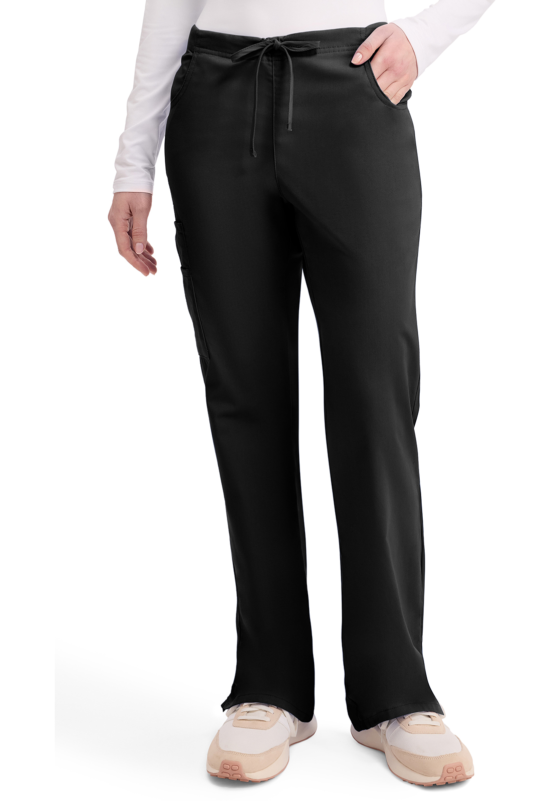 Mid Rise Drawstring Cargo Pant