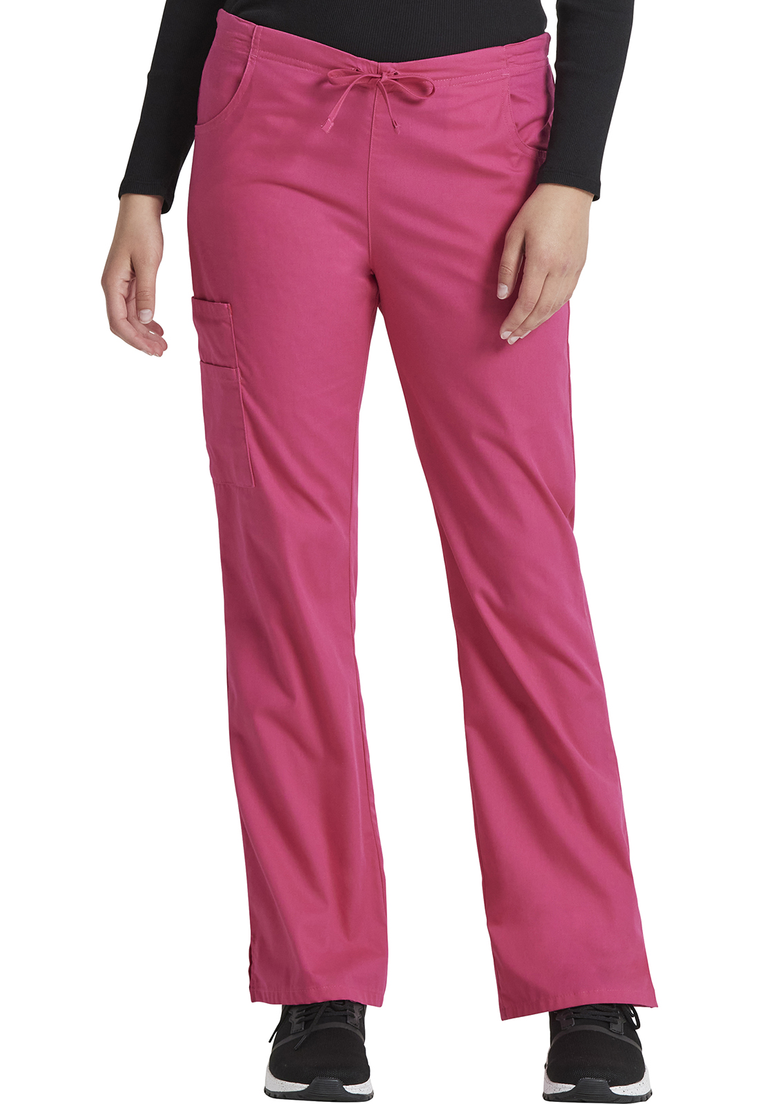 Dickies EDS Essentials Women's Mid Rise Drawstring Cargo Scrub Pants - 86206