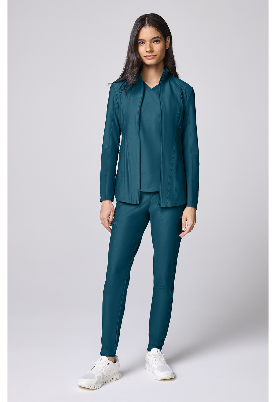 FORM CK00032 Women's Full Zip Anywhere Scrub Jacket | A1Scrubs