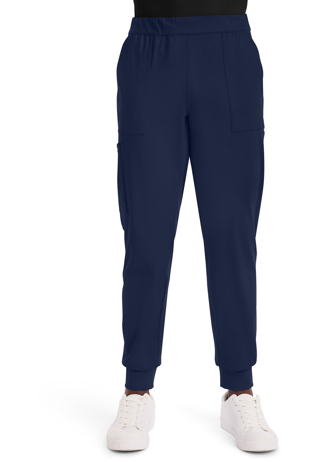 Cherokee Achieve CK034 NEW Men&#8216;s 5-Pocket Temperature Regulating Jogger Scrub Pant-Cherokee