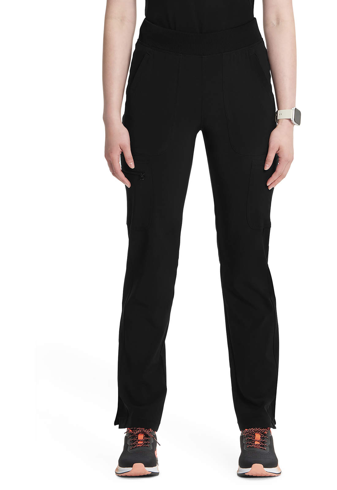 Mid Rise Tapered Leg Pull-on Pant-