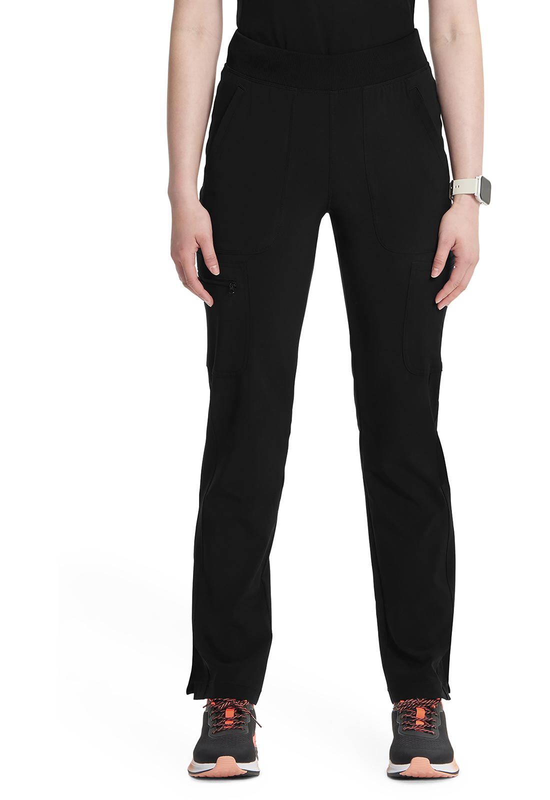 Infinity Mid Rise Tapered Leg Pull&#45;on Pant-Infinity