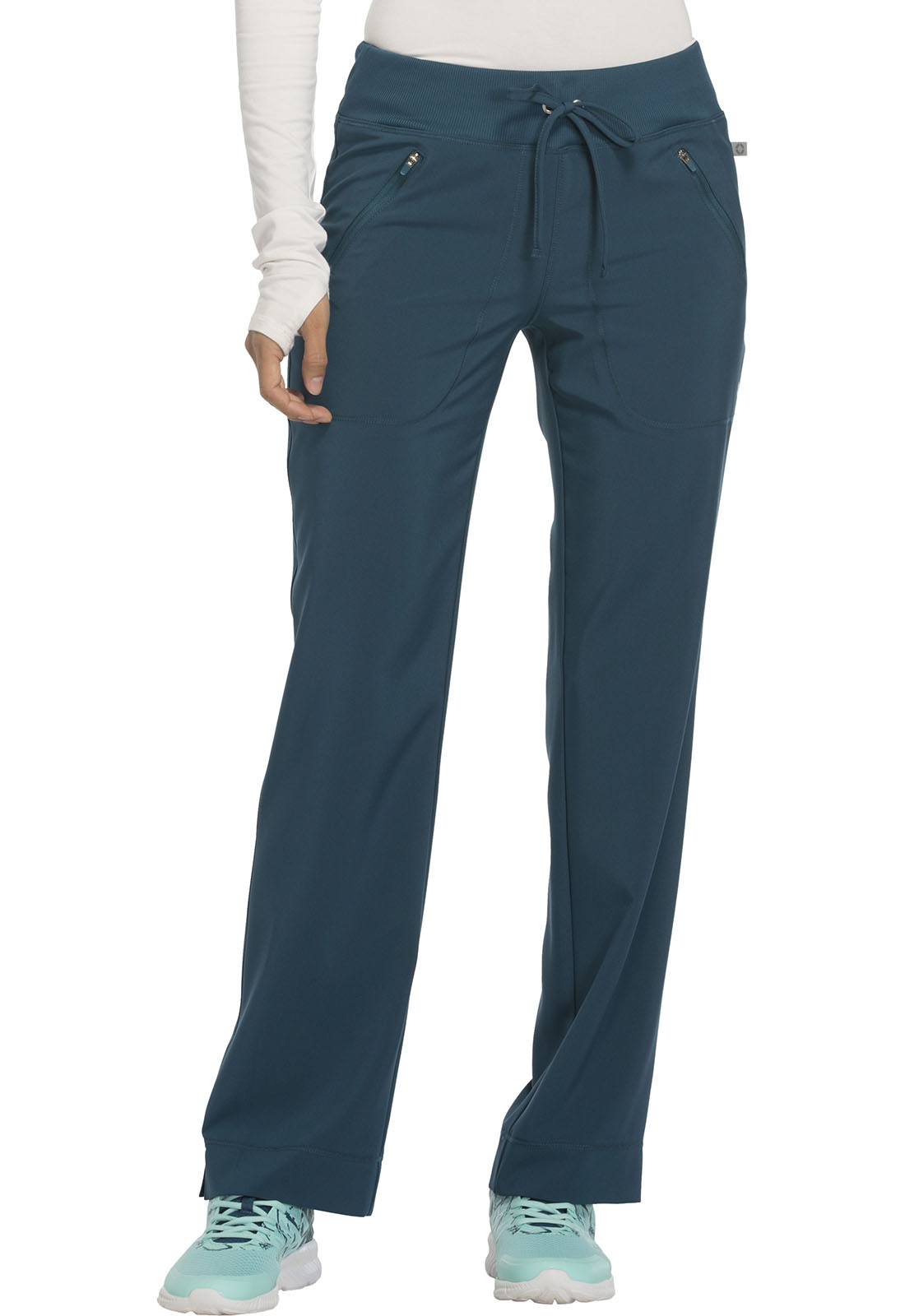 Cherokee Women's Mid Rise Tapered Leg 