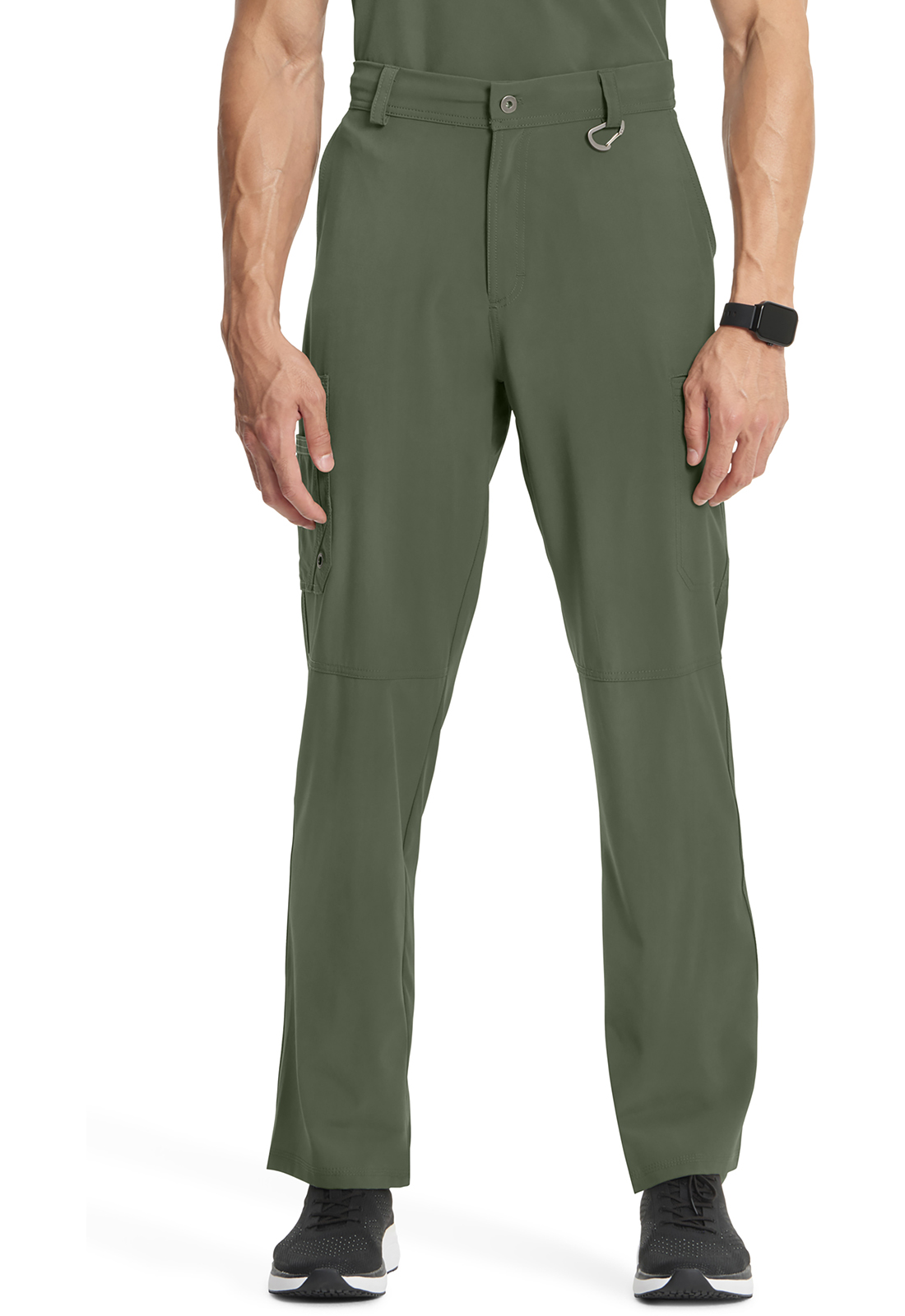 Infinity CK200A Men&#8216;s Athletic Fit Zipper Fly Front Cargo Scrub Pants - Antimicrobial-Infinity