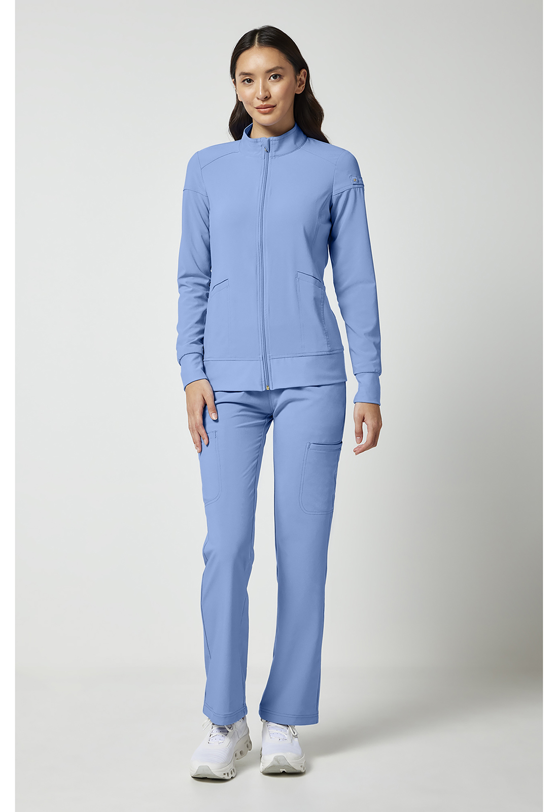 iFlex CK303 Sporty Zip Front Scrub Jacket | $28.99 Sale | Great