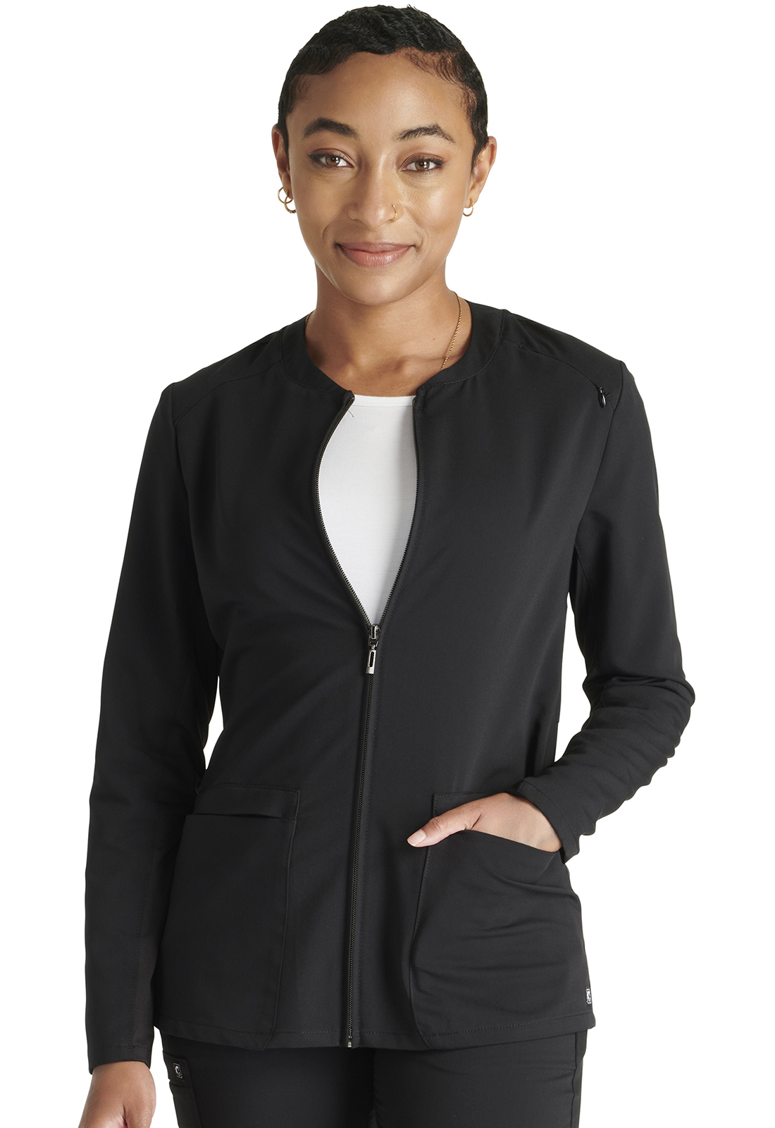 Zip Front Jacket-