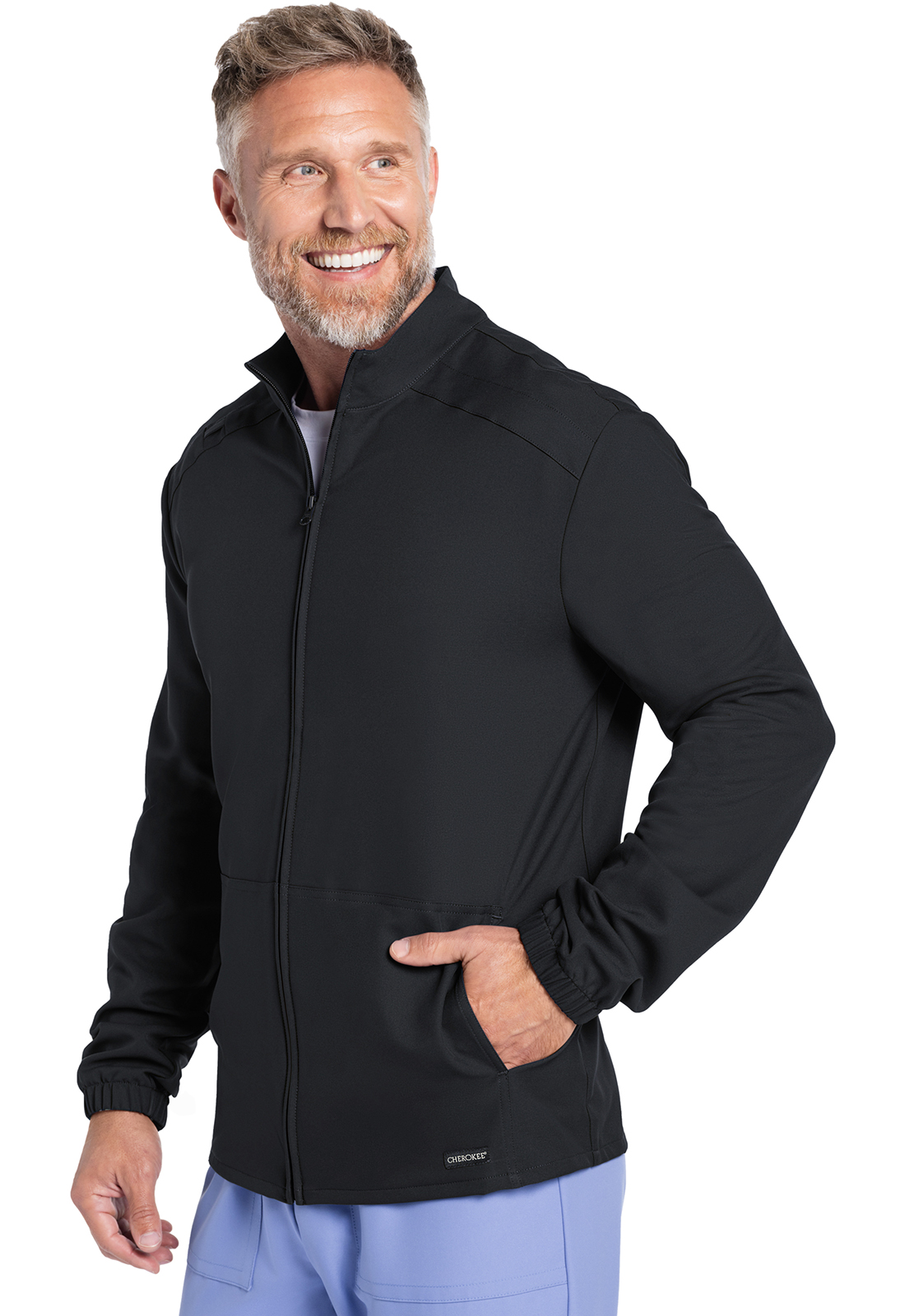 Buy ULTRA CK359A Men's Zip Front 2 Pocket Medical Warm Up