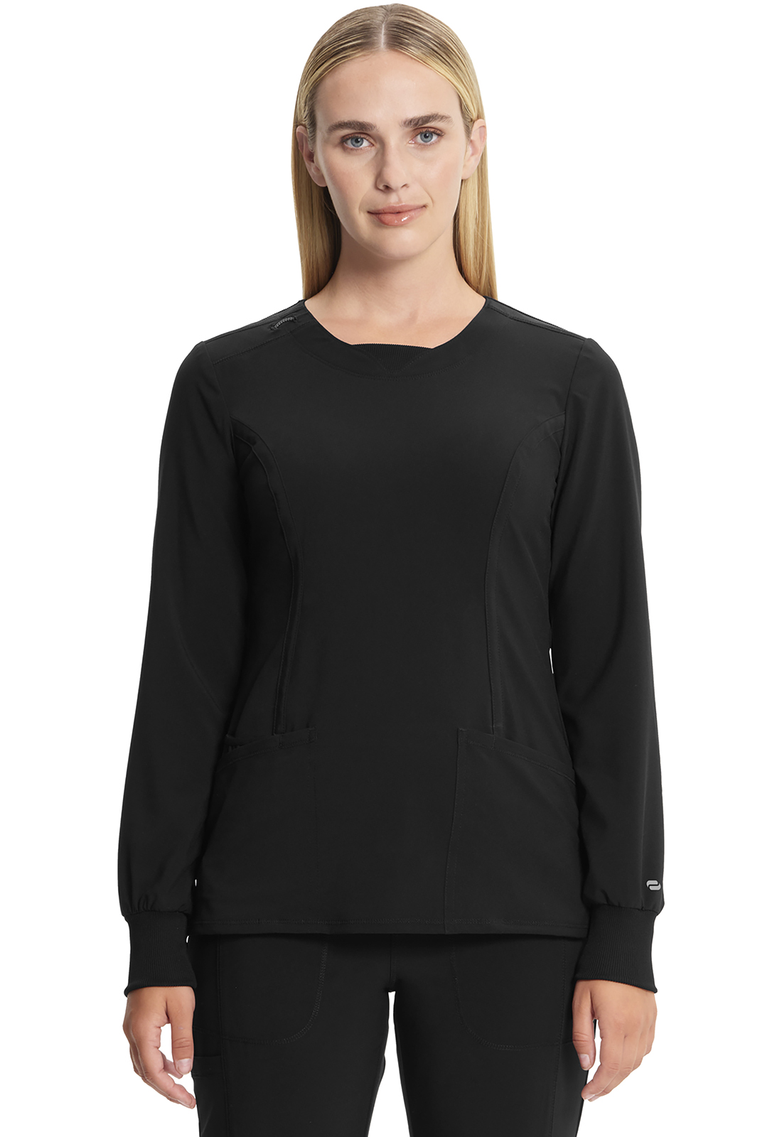 Infinity Long Sleeve Round Neck Top-