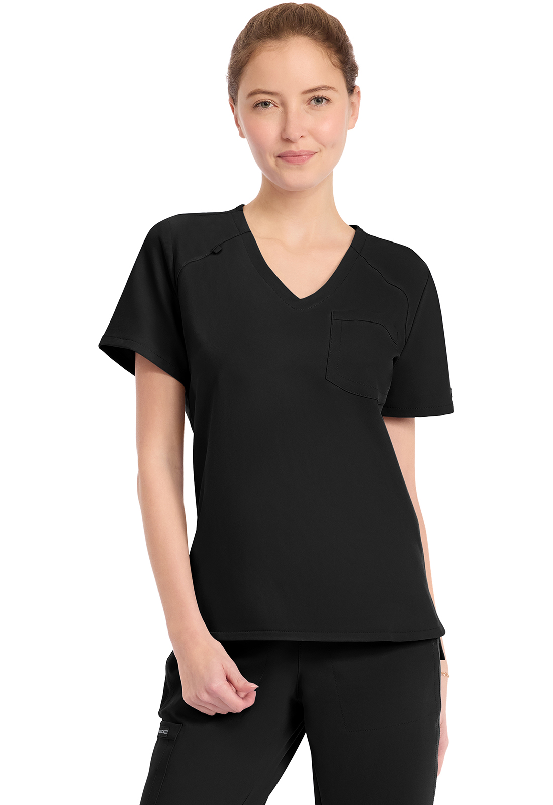 WW ORIGINALS ULTRA Women&#8216;s Tuck-in V-Neck Top-Cherokee