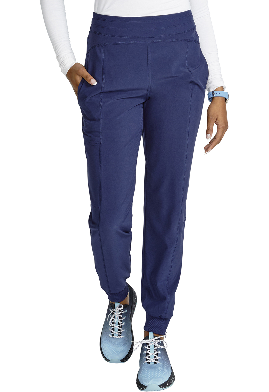 Allura CKA170 Stretchy 4 Pocket Pull-On Jogger Scrub Pant WSL-Cherokee