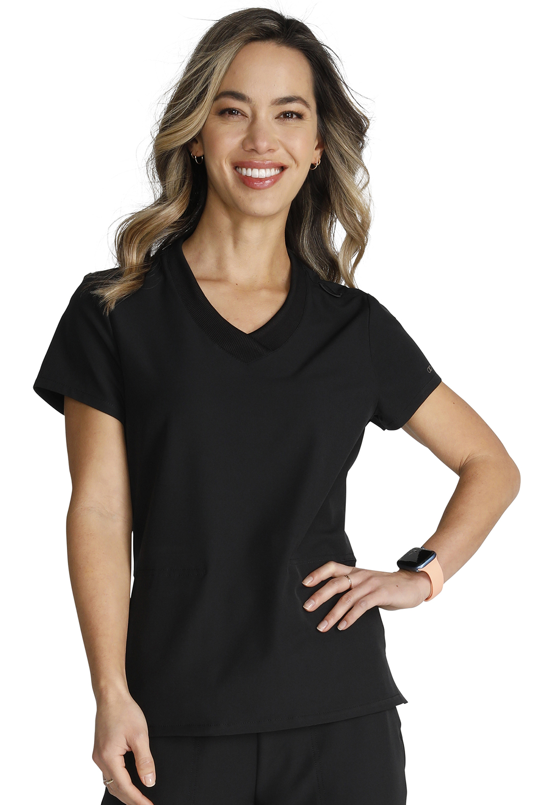 Stylized V&#45;Neck Top-Cherokee