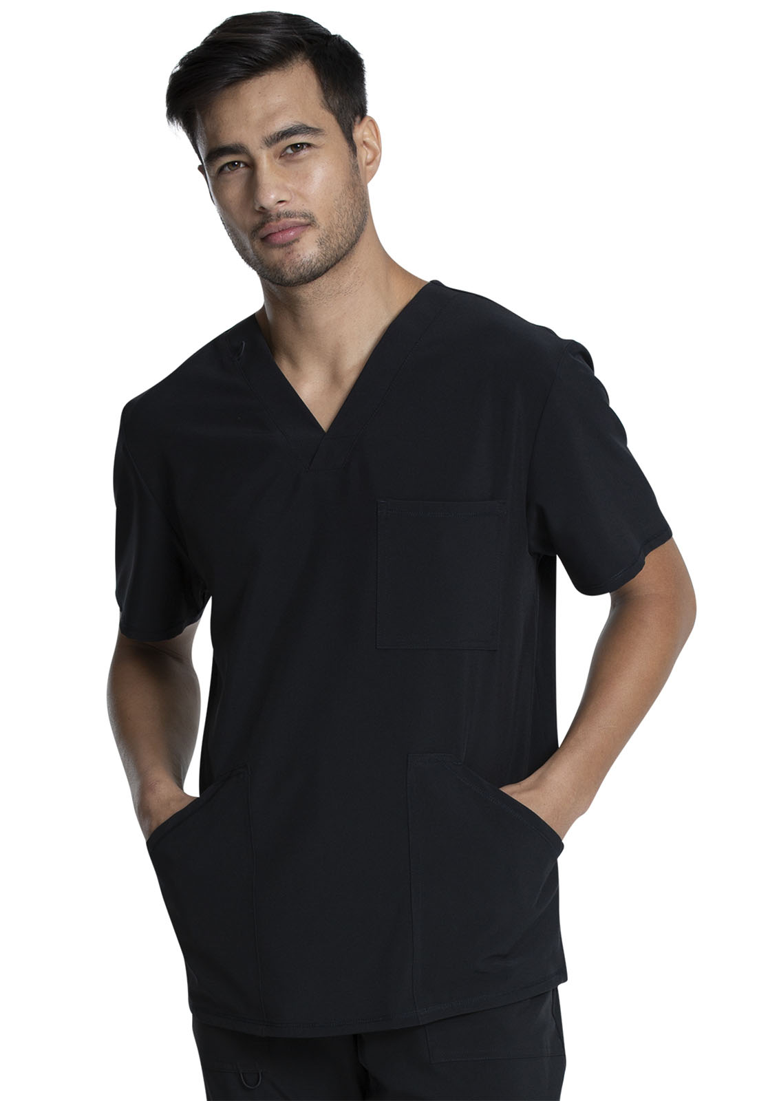 Allura Men&#8216;s V-Neck Top-Cherokee