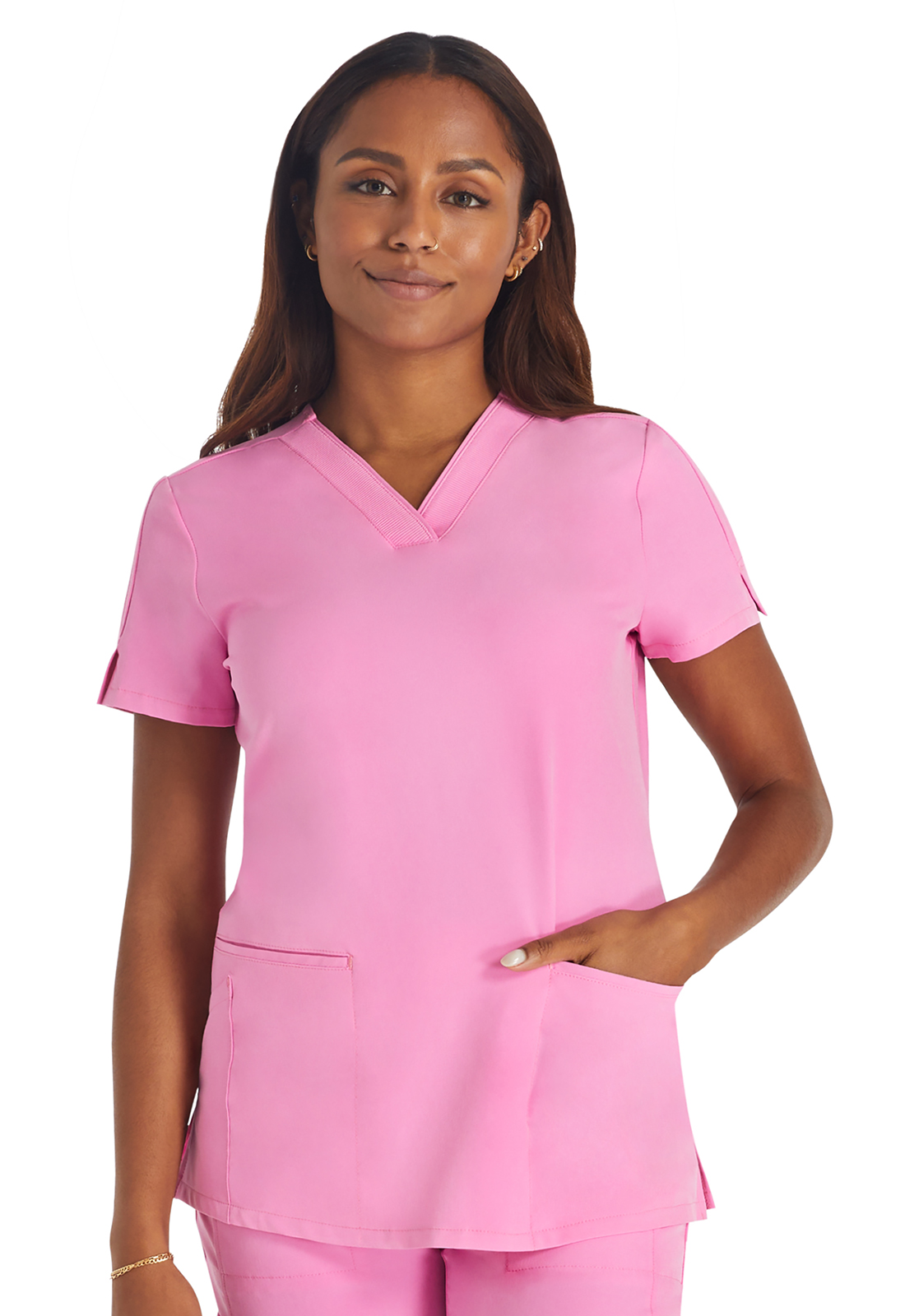 ALLURA RESERVE V&#45;Neck Top-Cherokee
