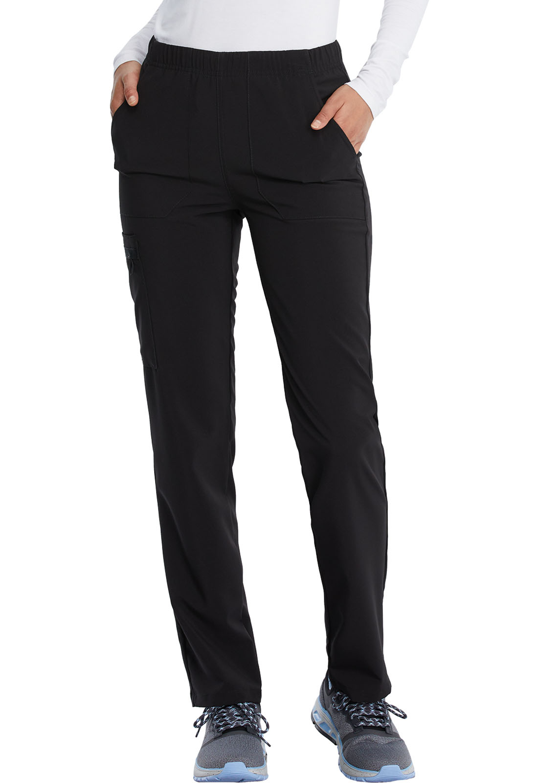 Unisex Natural Rise Tapered Leg Pant-