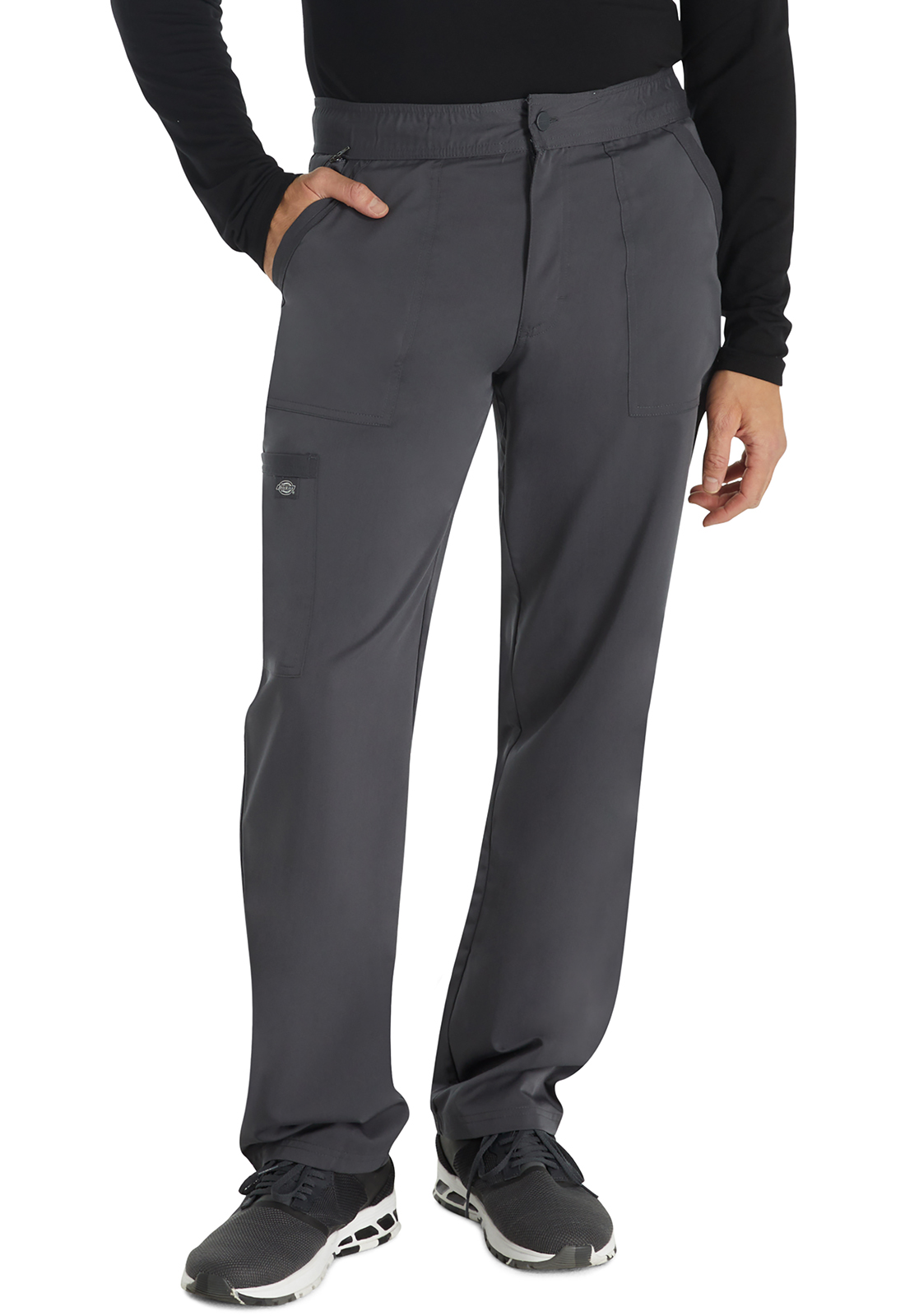 Balance - DK220 Men&#8216;s Mid Rise 6 Pocket Straight Leg Cargo Nursing Scrub Pants by Dickies-Dickies