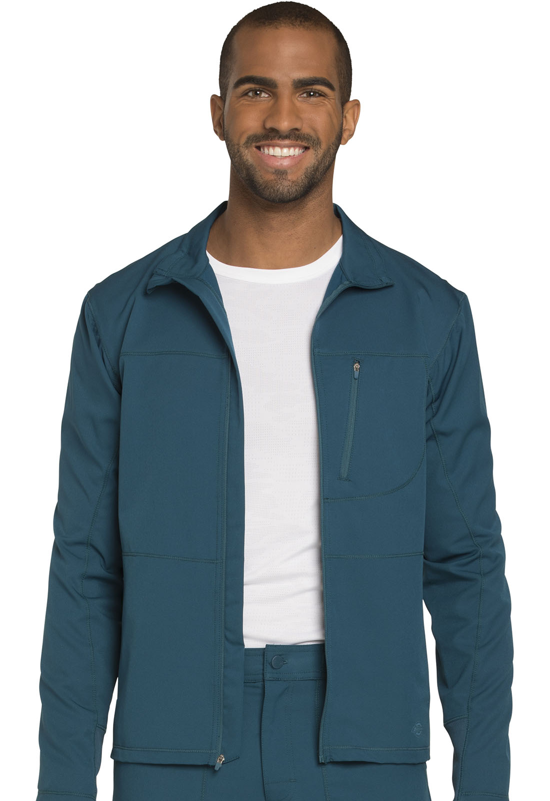 Dickies Dynamix Men's Men's Zip Front Warm-up Jacket