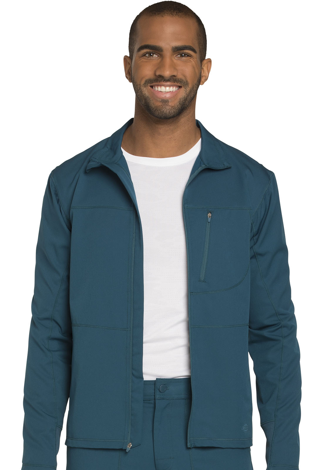 Dickies Dynamix Men&#8216;s Men&#8216;s Zip Front Warm-up Jacket-Dickies Medical