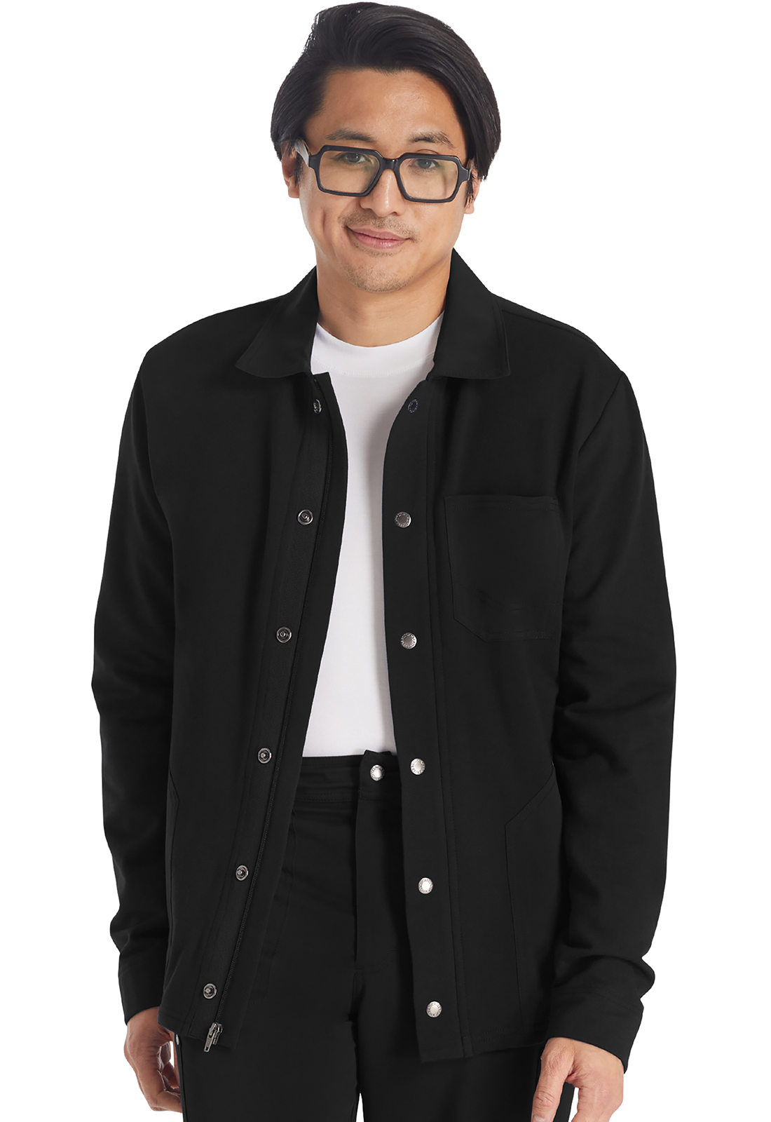 Men&#8216;s Zip Front Fleece Jacket-Dickies