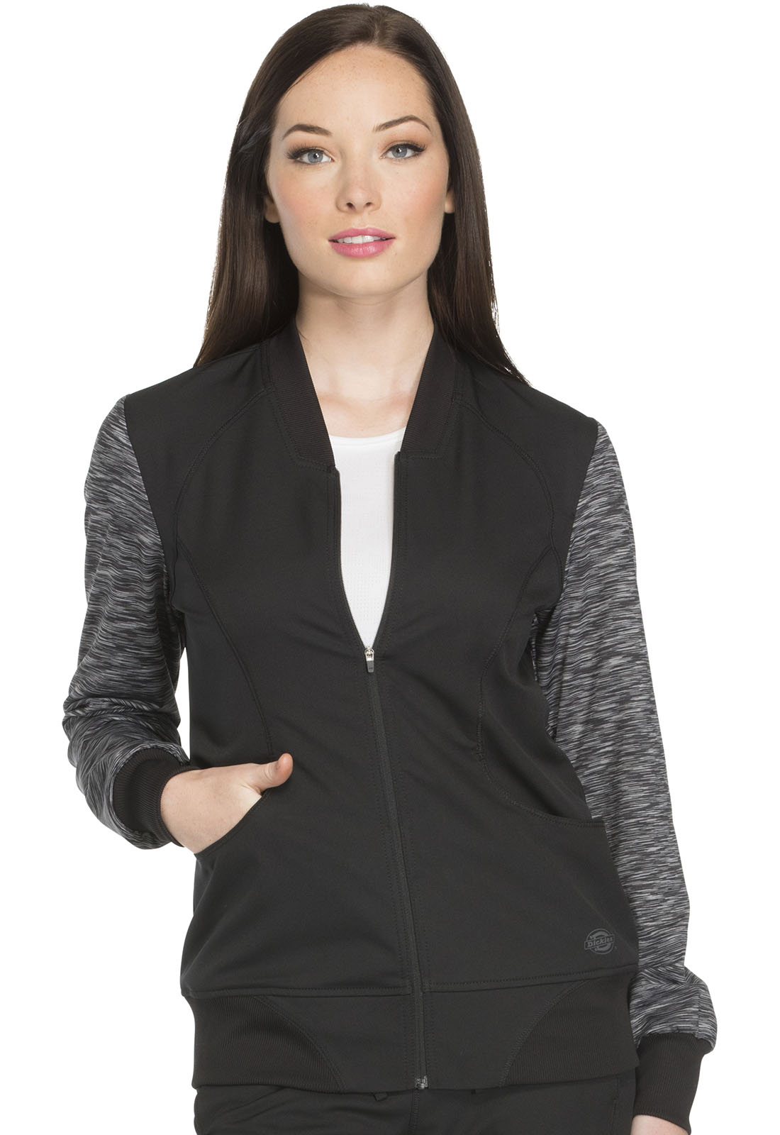 Zip Front Warm-up Scrub Jacket - DK340 