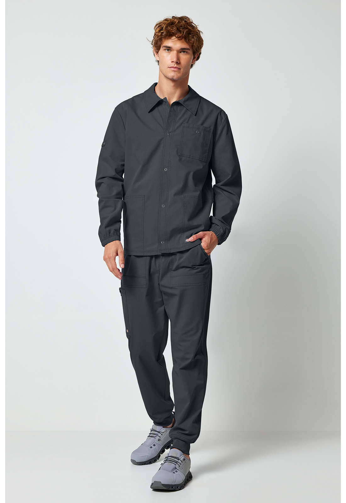 Dickies FORGE DK344 Men's Zip Jacket – Durable, Modern Warm-Up