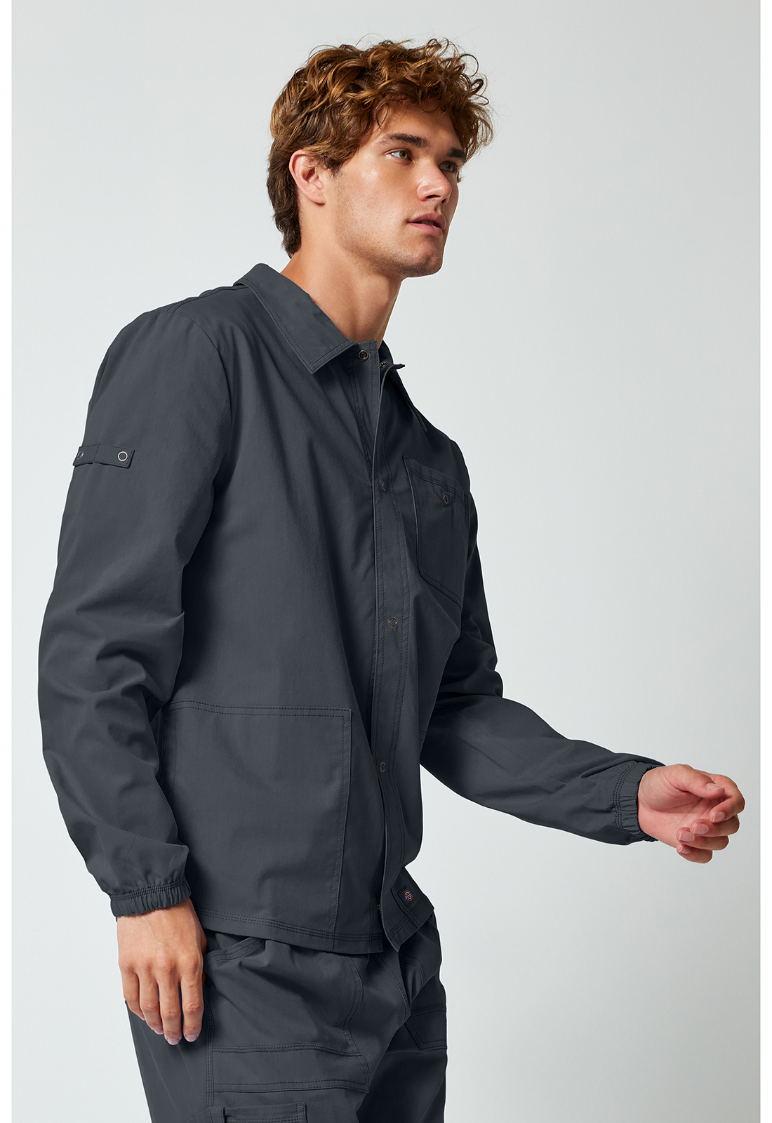 ウェア DK Dickies FORGE DK344 Men's Zip Jacket – Durable, Modern Warm-Up