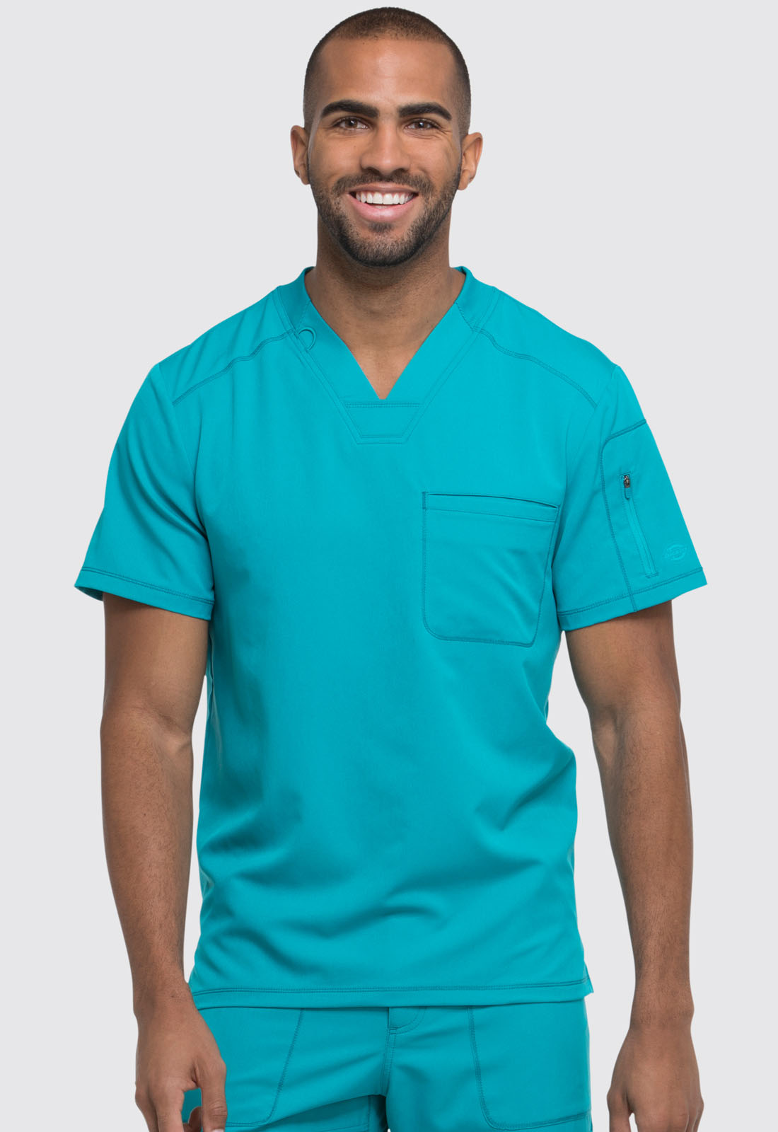 Dickies Dynamix Men's V-Neck Scrub Top - DK610 | eBay