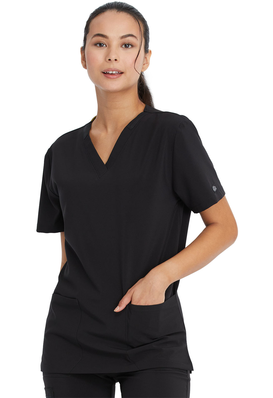 Dickies EDS Essentials Unisex Unisex V-Neck Top-Dickies Medical