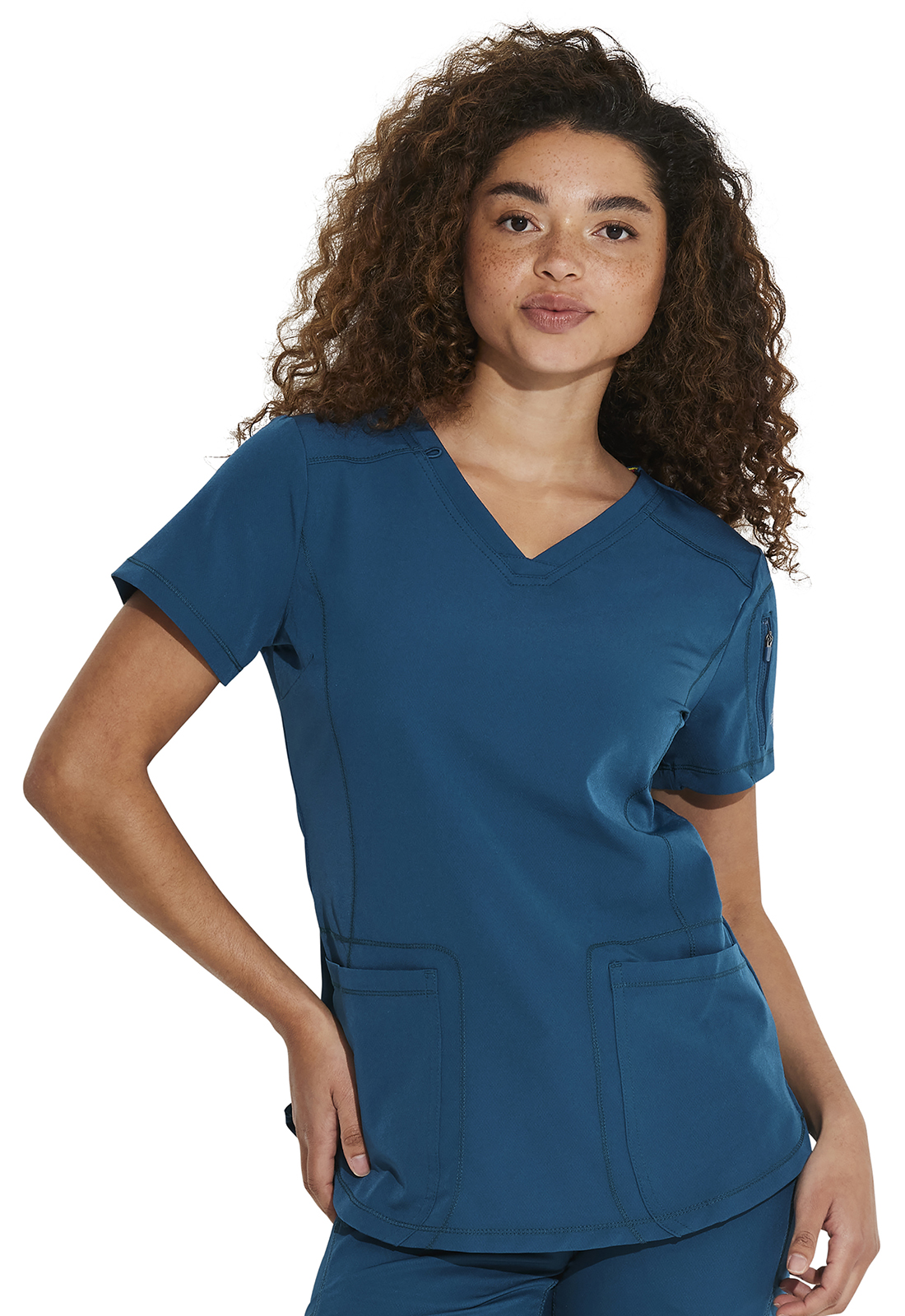 Dickies Dynamix V-Neck Top-Dickies