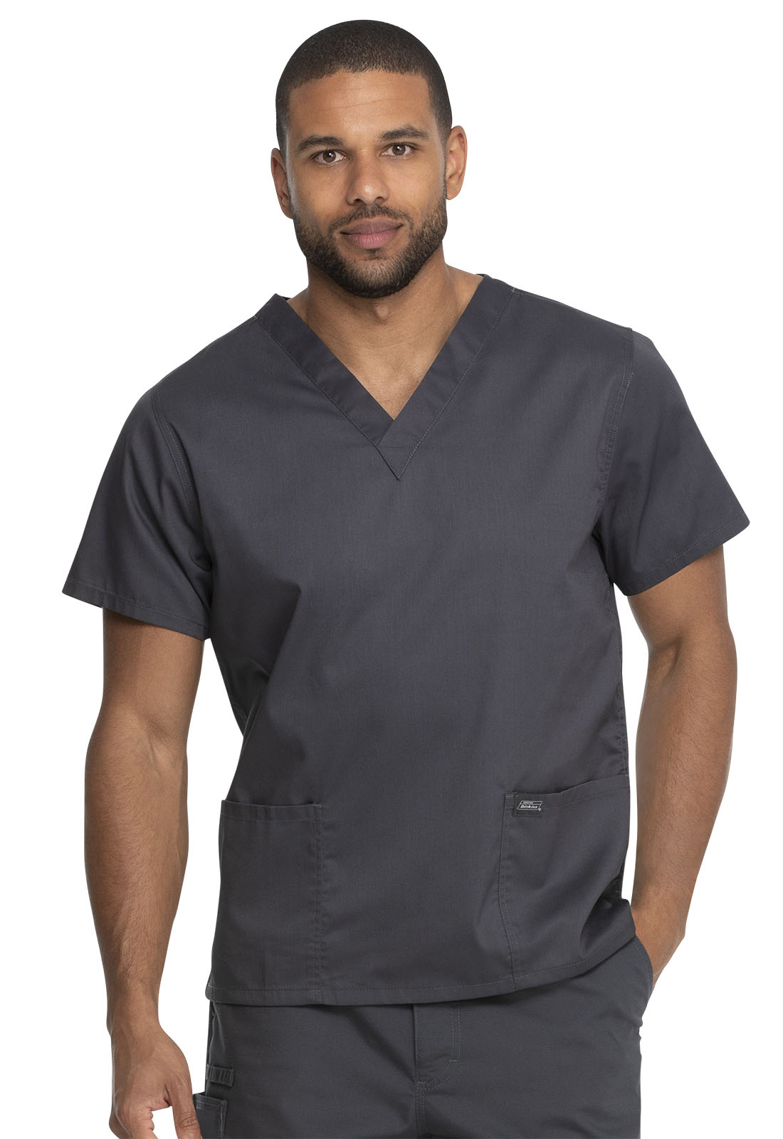 Dickies Medical Genuine Dickies Industrial Strength Unisex GD640 Unisex V-Neck Top-Dickies