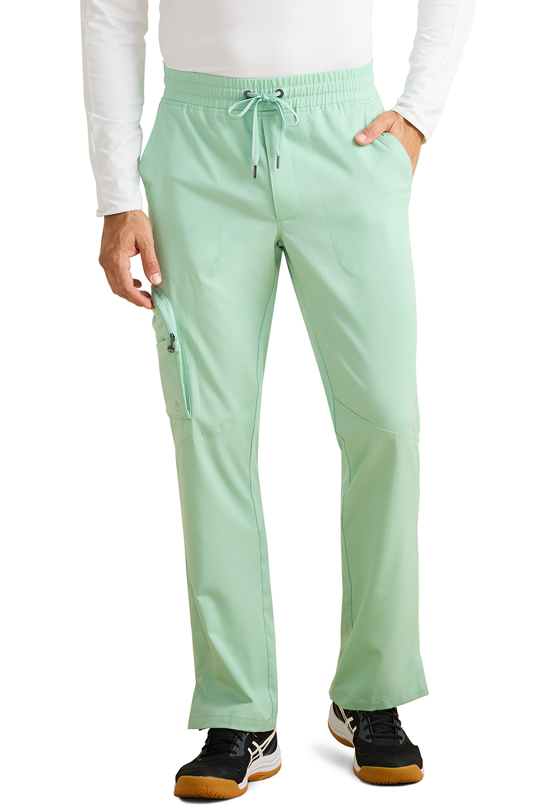 HH X DR KWANE Virgil Men&#39;s Mid Rise Zip Pull&#45;on Pant-Healing Hands