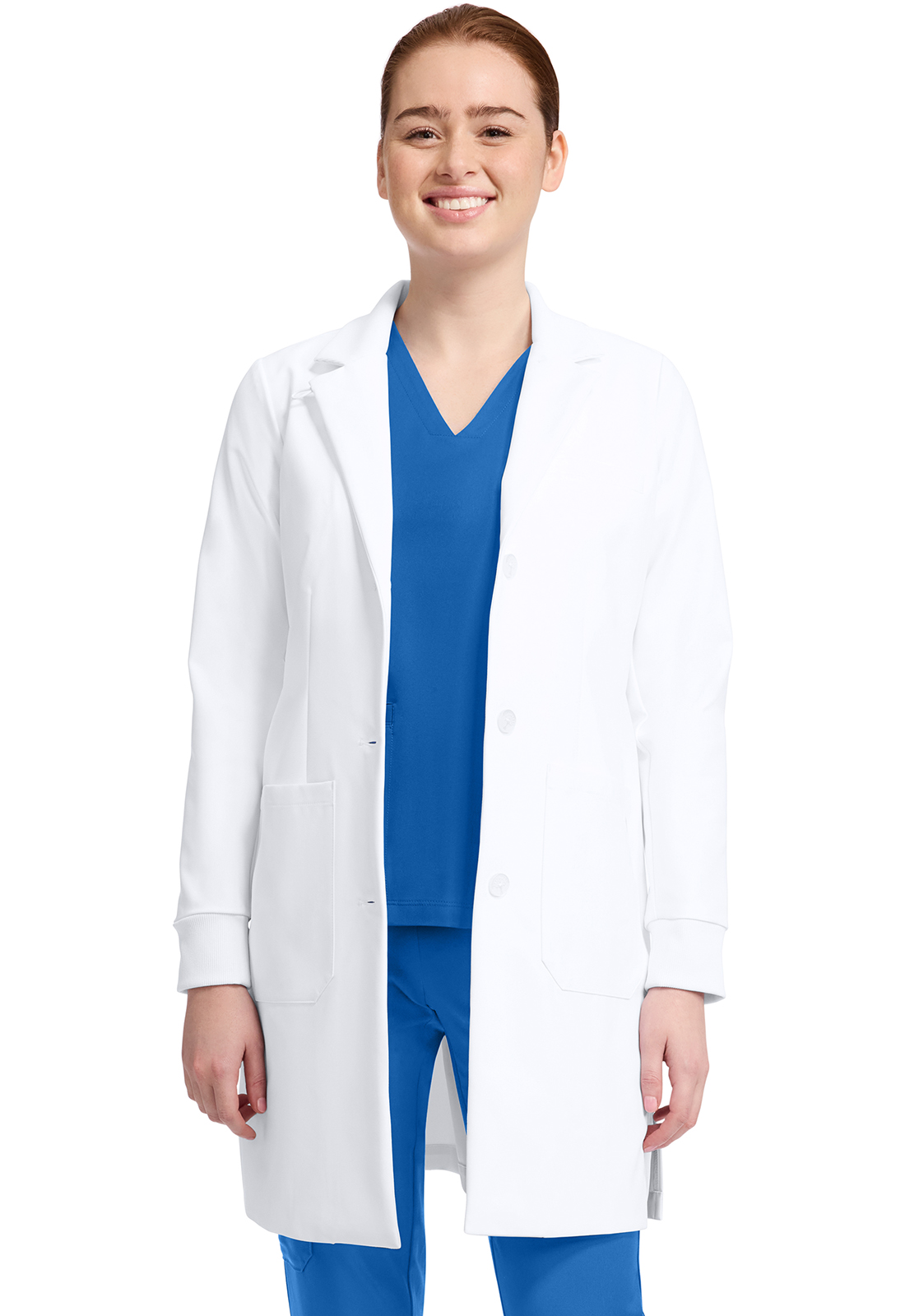 HH White Coat Womens 6&#45;Pocket Dental Lab Coat-Healing Hands