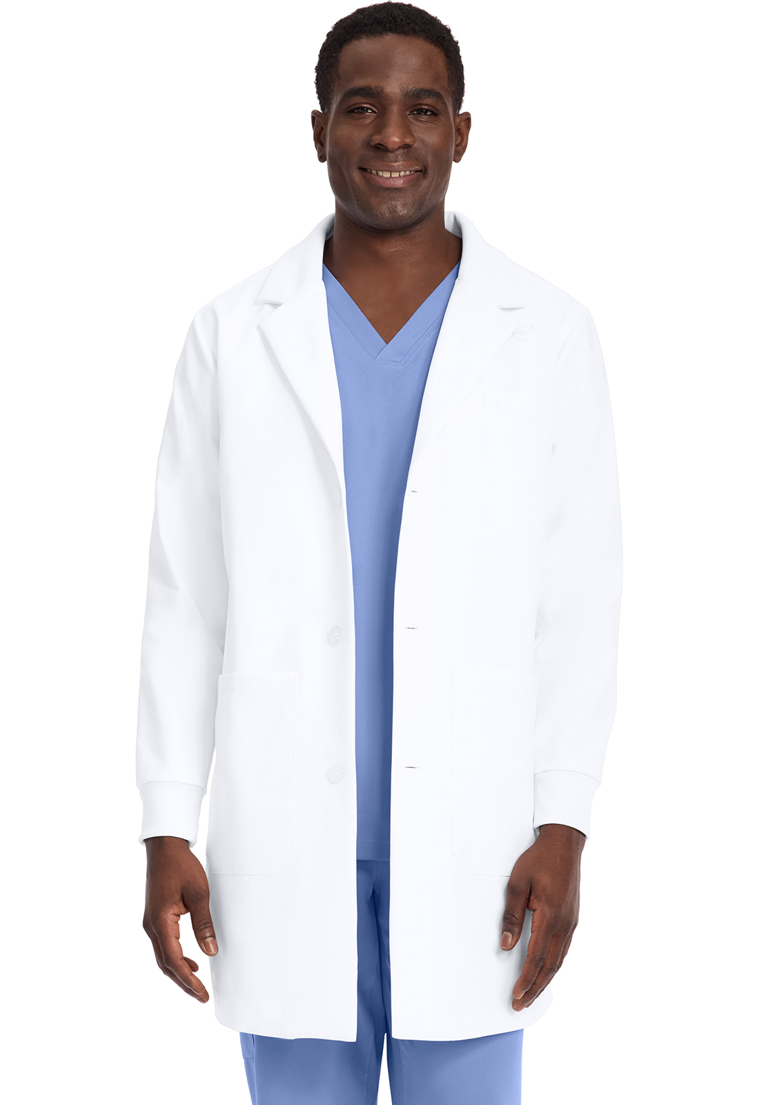 HH White Coat Men&#39;s 6&#45;Pocket Dental Lab Coat-Healing Hands