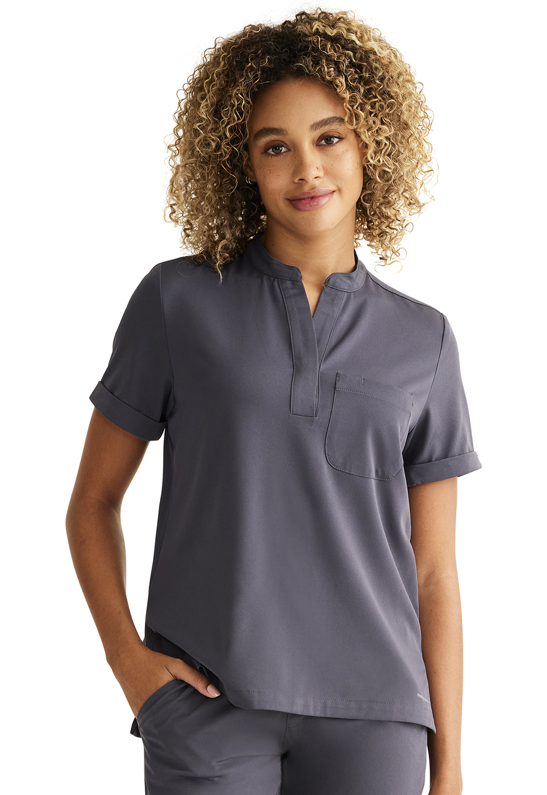  HH Works HH650 Macy NEW 1 Pocket Medical Scrub Top-Healing Hands
