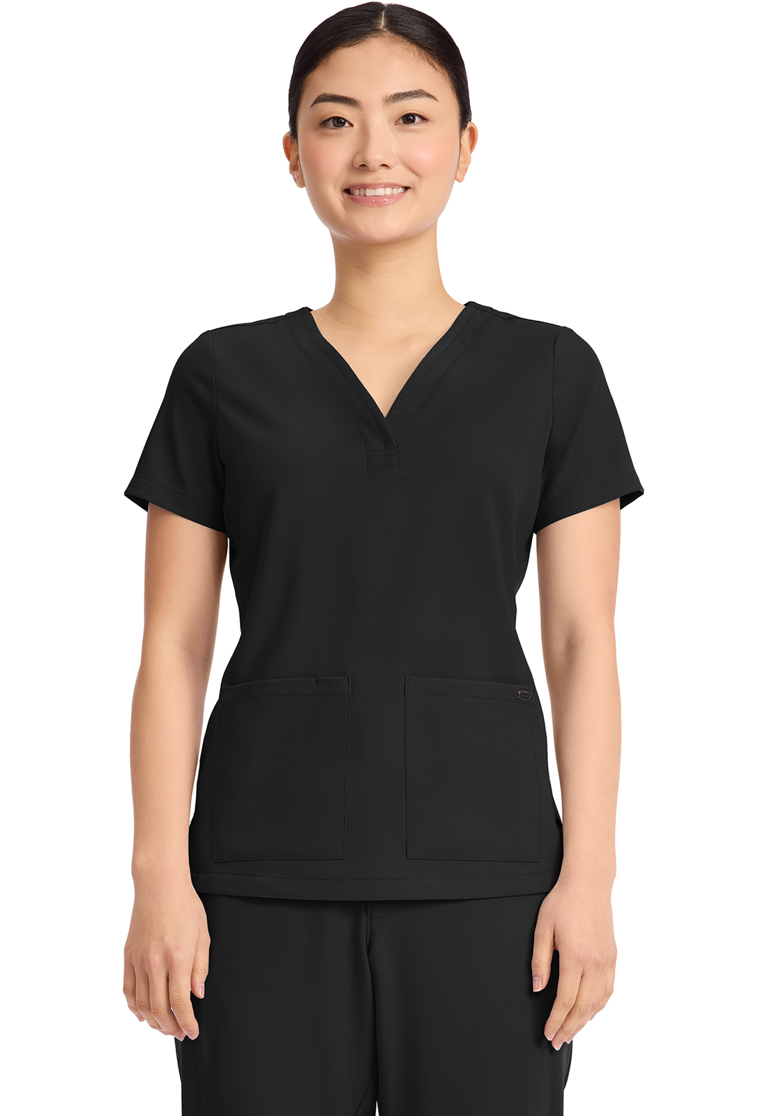 HH QUEST Women&#8216;s 3-Pocket Y-Neck Top-Healing Hands