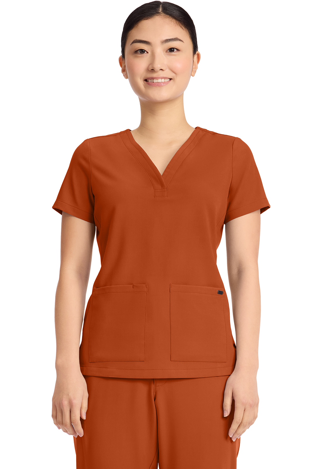 HH QUEST Women&#39;s 3&#45;Pocket Y&#45;Neck Top-Healing Hands