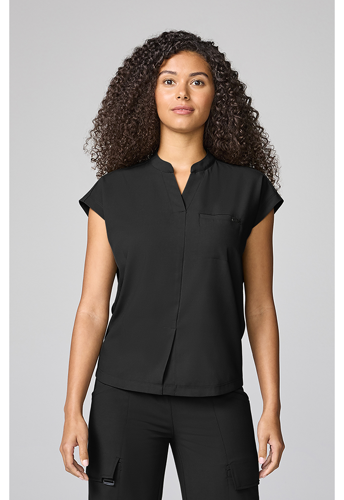 Mandarin Collar Top