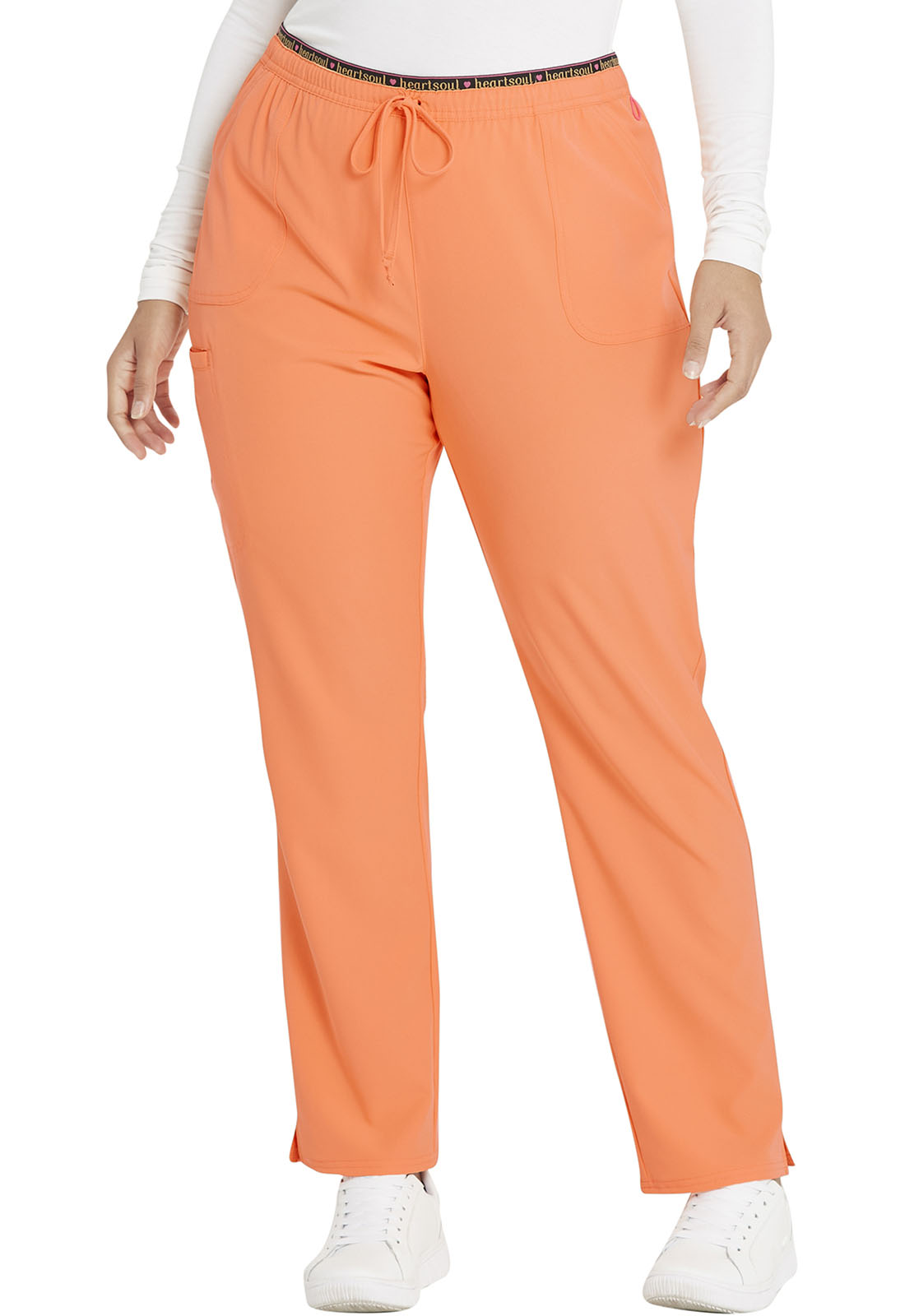 Heartsoul women's low rise tapered leg jogger scrub pant 2025