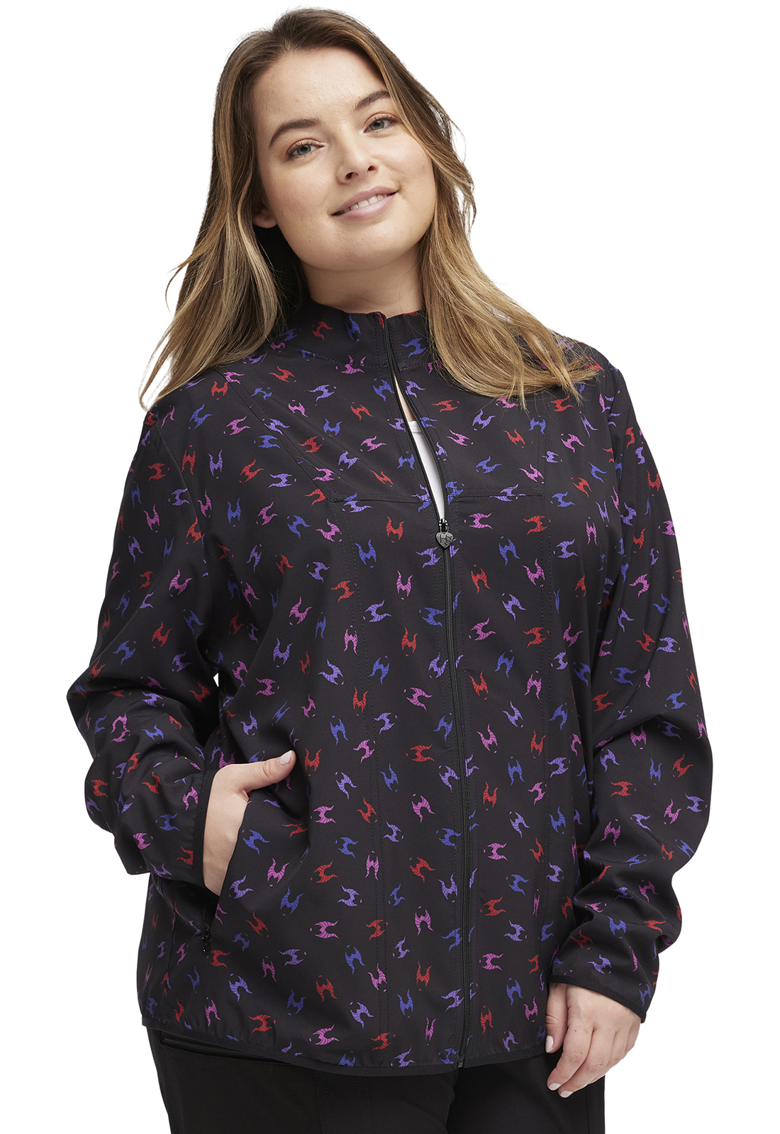 Heartsoul Break On Through Packable Print Jacket-Heartsoul