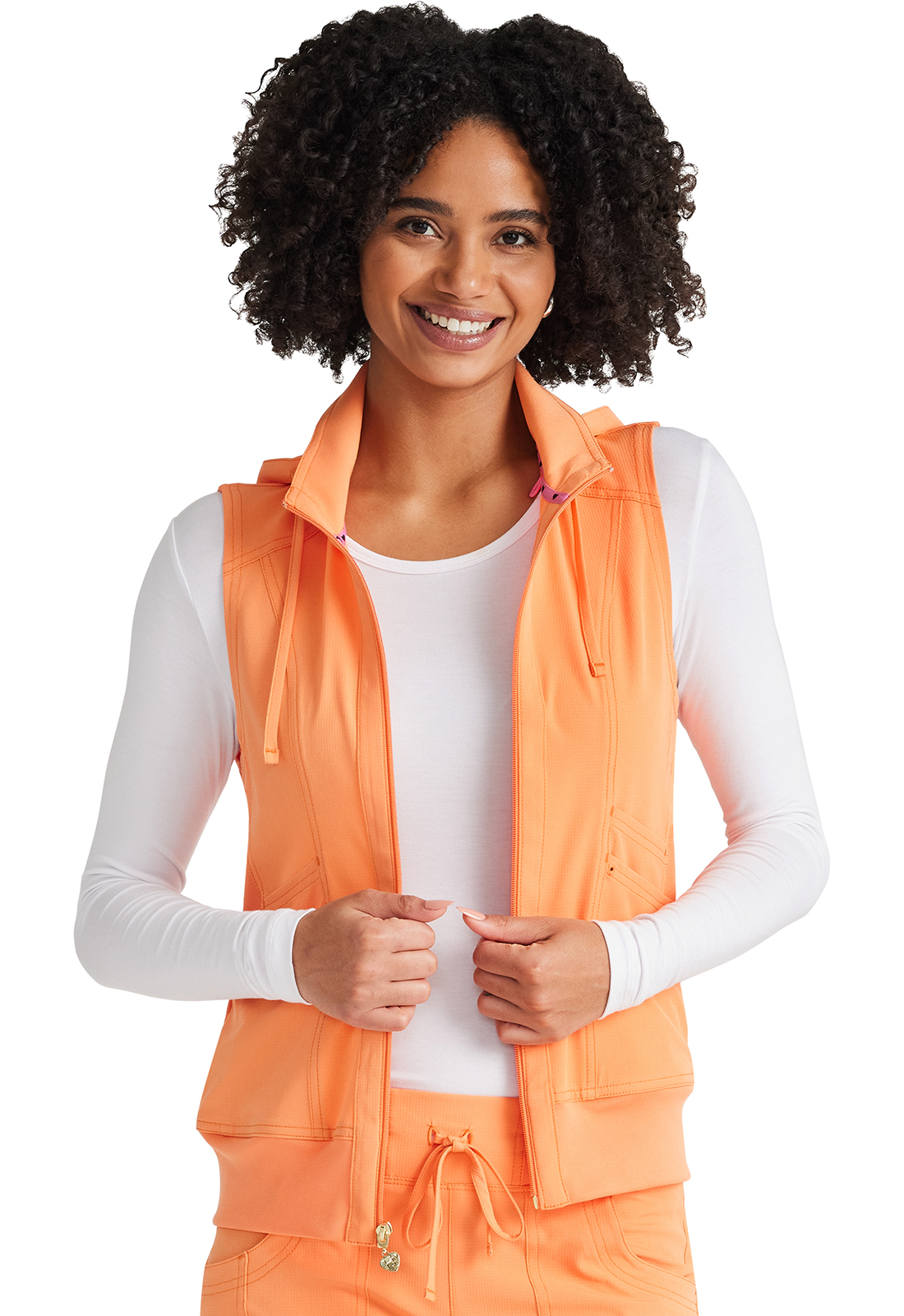 HeartSoul Break on Through Zip Front Vest-Heartsoul