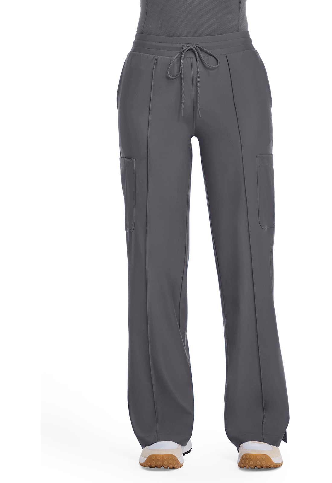 KINETIC IN103A Women‘s 6 Pocket Pintuck Wide Leg Scrub Pant WSL-CHEROKEE