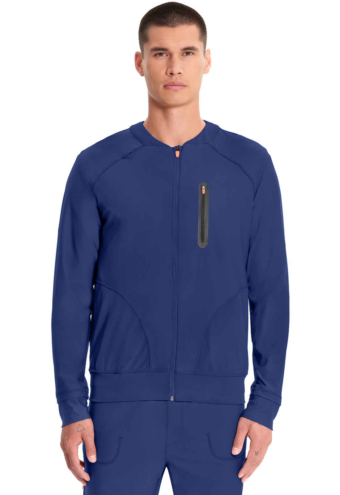 INFINITY KINETIC Men&#8216;s Knit Zip Front Jacket-Infinity