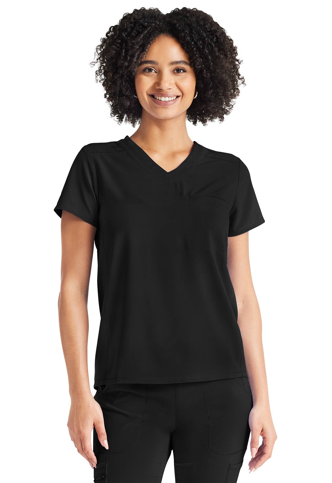 V&#45;Neck Tuckable Top-Inspira