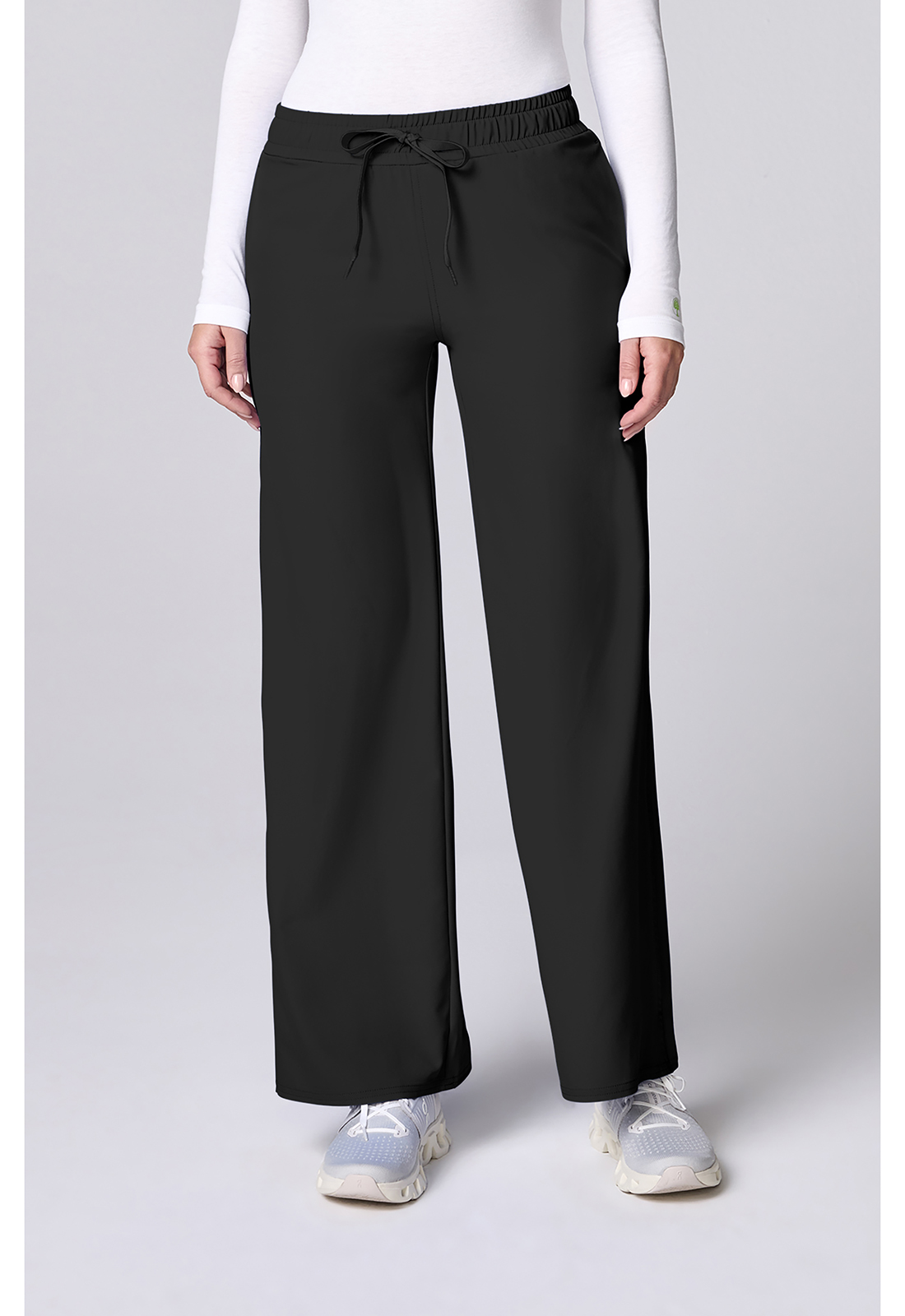 Wide Leg Pintuck Pant