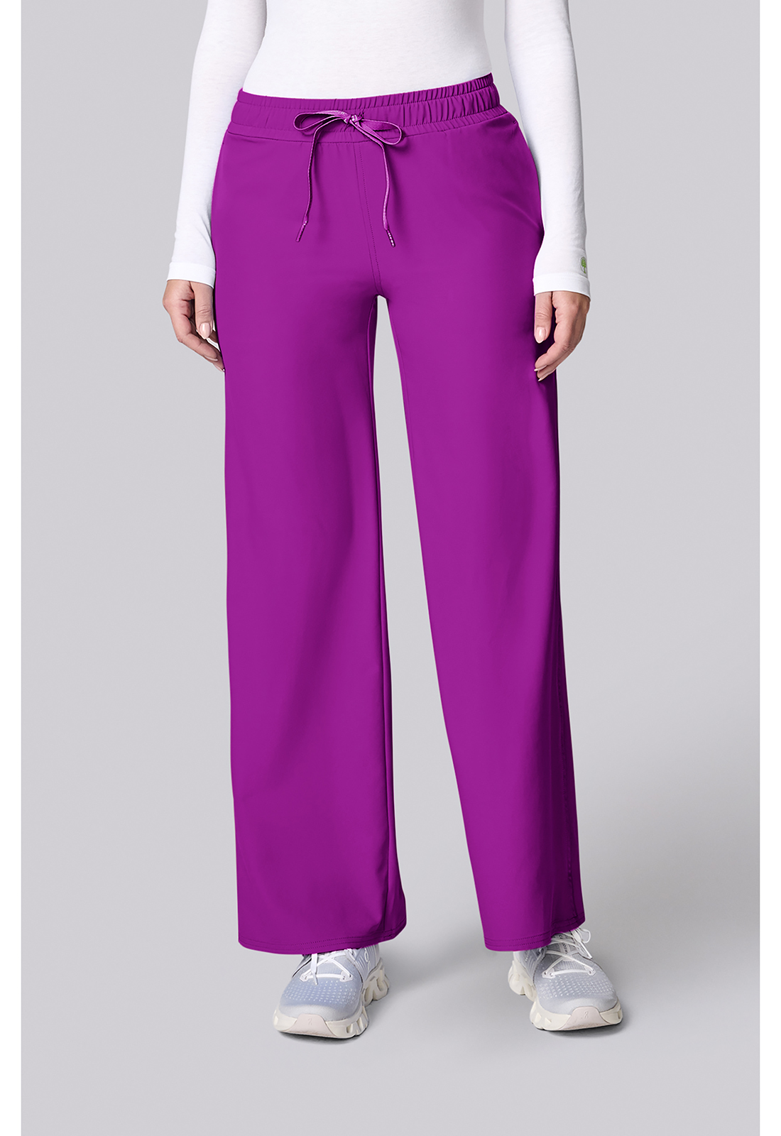 Wide Leg Pintuck Pant