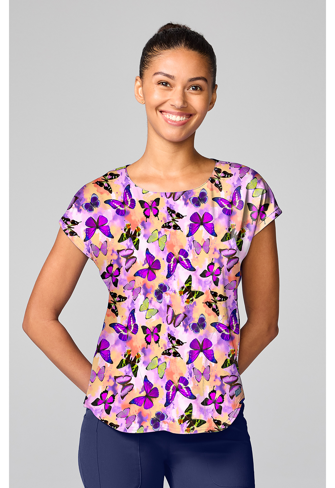 Dolman Print Top