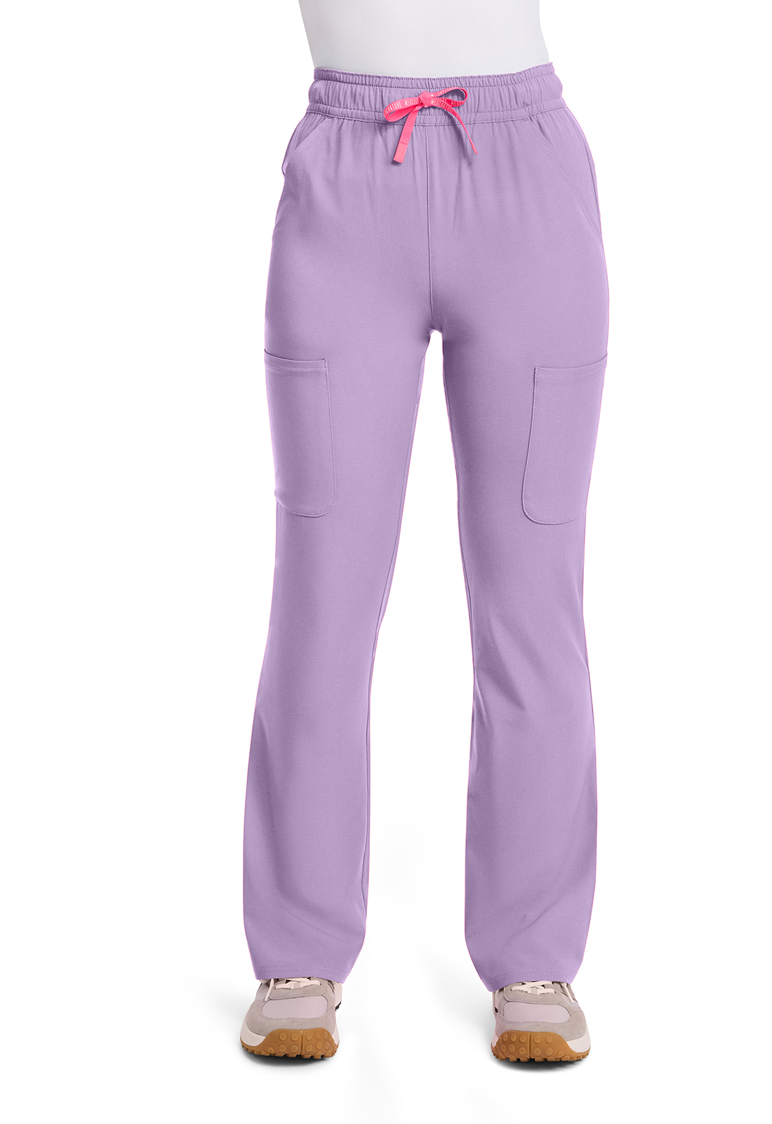 MC AMP MC104 NEW High Rise 4-Pocket Flare Leg Scrub Pant-Med Couture